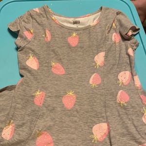 Strawberry T-shirt style dress